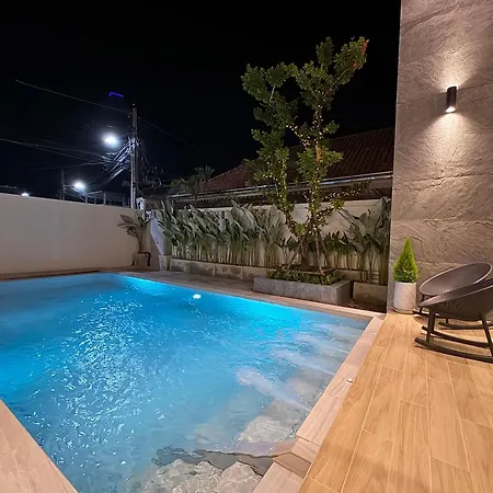 Brand New Modern Pool Near Walking Street วิลล่า *