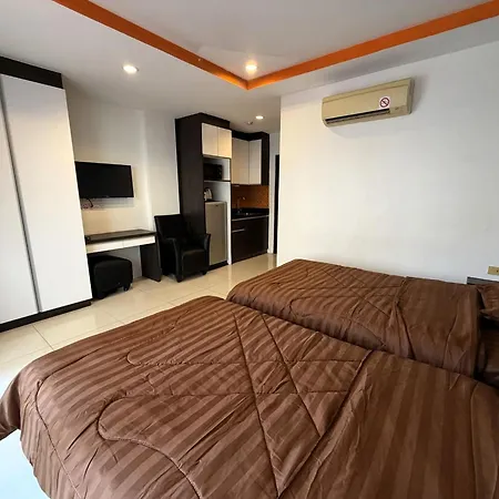 Modern Pool-view With Balcony - Nordic Vip3, Pratumnak Hill Apartment Pattaya