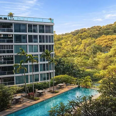 芭提雅 市中心公寓预定 紧邻海滩 步行街 适合长租 家庭套房 Unixx Pattaya