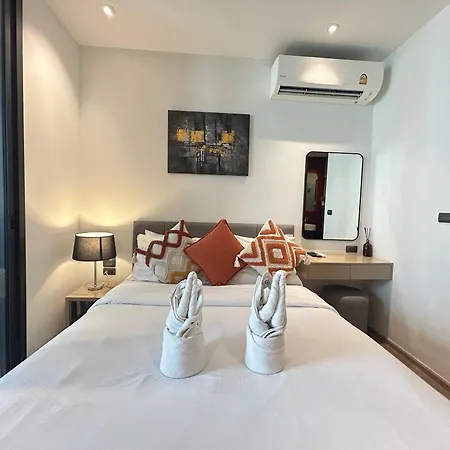 Apartment 芭提雅 市中心 Edge公寓预定 高层海景房 紧邻海滩步行街 28f *