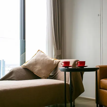 Apartment 芭提雅 市中心 Edge公寓预定 高层海景房 紧邻海滩步行街 28f