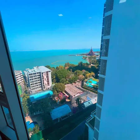 The Palm Wongamat 2br Beachfront 15th Floor Sea View Apartment
