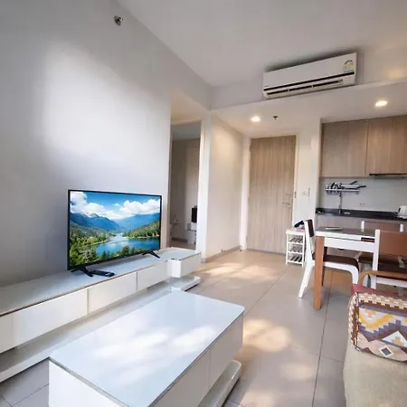 芭提雅 市中心公寓预定 紧邻海滩 步行街 适合长租 家庭套房 Unixx * Pattaya