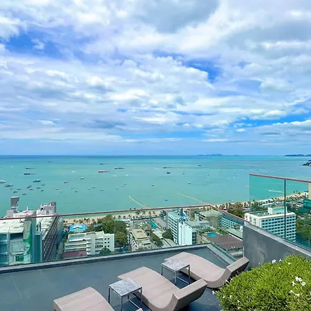 Edge Pattaya中心公寓 无边泳池 地标景观 海景房 * Pattaya