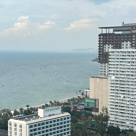 芭提雅 市中心 Edge公寓预定 高层海景房 紧邻海滩步行街 28f * Pattaya