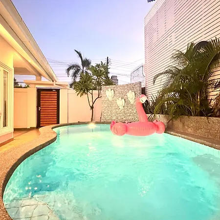 House- 171, Private Pool 4 Bed5bath Near Walking St, Bbq * Pattaya