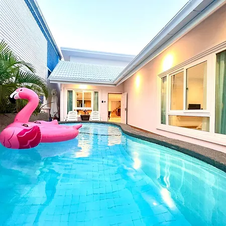 House- 171, Private Pool 4 Bed5bath Near Walking St, Bbq