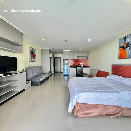 Holiday home Large Pool-view With Balcony - Tw Platinum Suites, Jomtien *