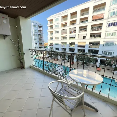Holiday home Large Pool-view With Balcony - Tw Platinum Suites, Jomtien *
