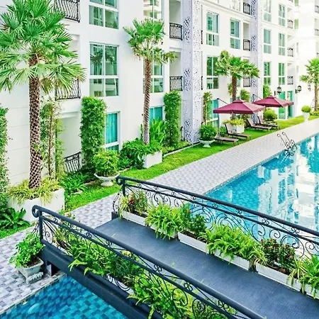 Garden Lagoon Pool With Balcony Pattaya