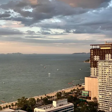 Aparthotel 503 Edge芭提雅25层正海景大二房二厅二卫, 沙滩+步行街+购物中心