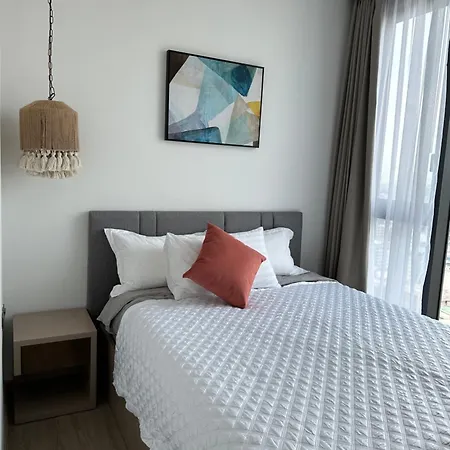 503 Edge芭提雅25层正海景大二房二厅二卫, 沙滩+步行街+购物中心 Aparthotel *