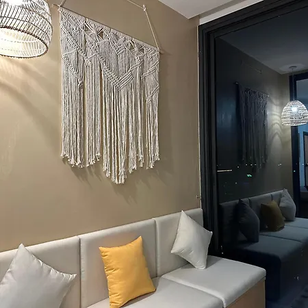 503 Edge芭提雅25层正海景大二房二厅二卫, 沙滩+步行街+购物中心 Aparthotel