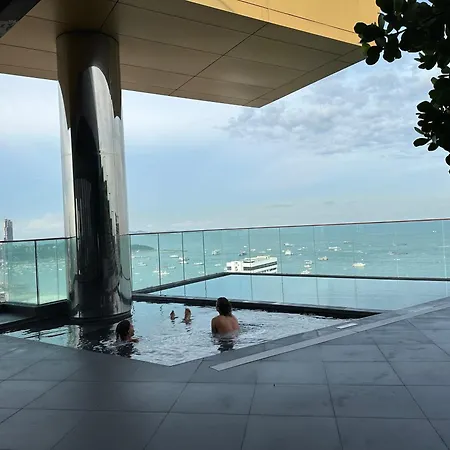 Aparthotel 503 Edge芭提雅25层正海景大二房二厅二卫, 沙滩+步行街+购物中心
