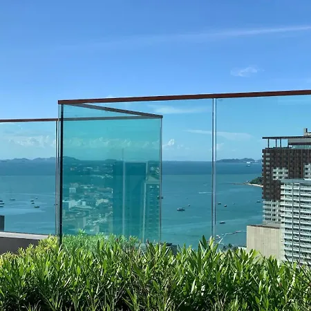 Aparthotel 503 Edge芭提雅25层正海景大二房二厅二卫, 沙滩+步行街+购物中心 Pattaya