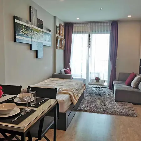 Aparthotel Base海景网红顶层无边泳池 双卧室套房 Pattaya