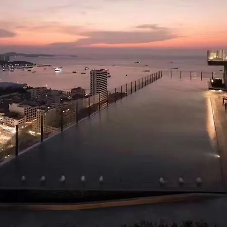 Aparthotel Base海景网红顶层无边泳池 双卧室套房