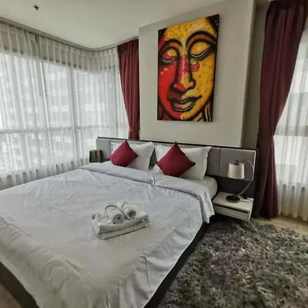 Aparthotel Base海景网红顶层无边泳池 双卧室套房 Pattaya