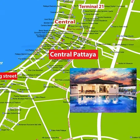 Sabai Minutes To City, Beach, Walkingstreet