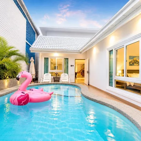 House- 171, Private Pool 4 Bed5bath Near Walking St, Bbq วิลล่า *