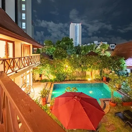 อพาร์ทเม้น Orchid House Pattaya, Totally Private Pool