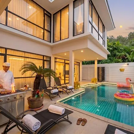 Chantara - Private Pool & Luxury House 7br * Pattaya