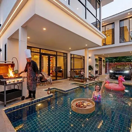 Villa Amarin - Huge 7 Bedroom Private Pool House In Next To Walking Street