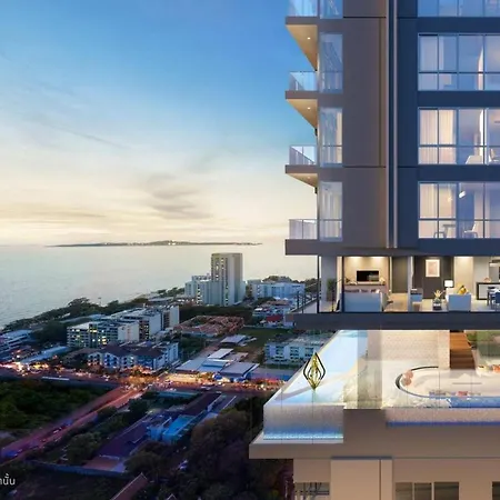 Guest house Luxury 2br Sea View Unit I 35th Floor Rare Unit Pattaya