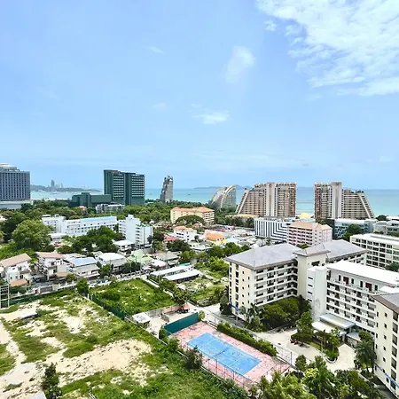 Nl-市区高层海景公寓-门口有双条车-室内设施齐全-近 Terminal 21-免费游池和健身-lumpini Pattaya