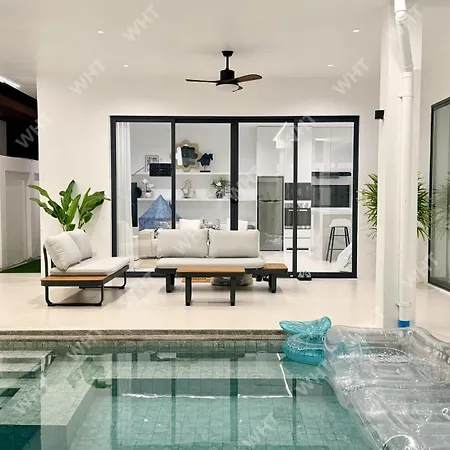 Villa Oceanfront Serene,3br With Private Pool Villa,new Modern White *