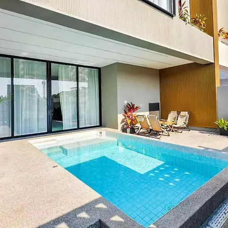 Villa Pure Space 4br Ktv Bbq Kitchen Swimming Pool Pattaya