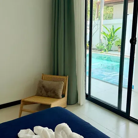Villa Oceanfront Serene,3br With Private Pool Villa,new Modern White