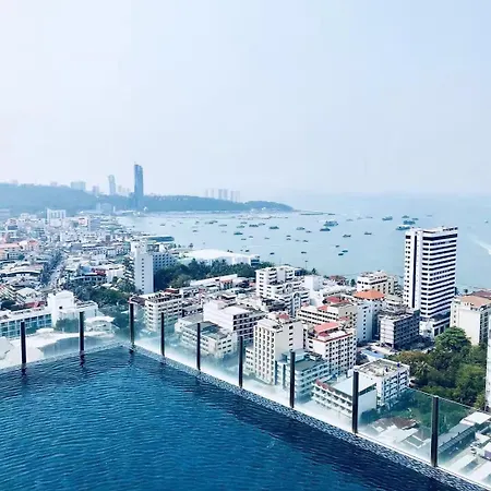 Aparthotel 芭提雅市中心 The Base单卧室 海滩300米 Pattaya