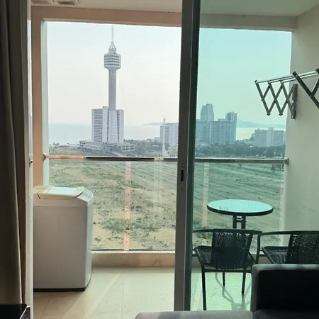 Sea View In Grande Caribbean L Pool L Near Jomtien And Walking Street Apartment *