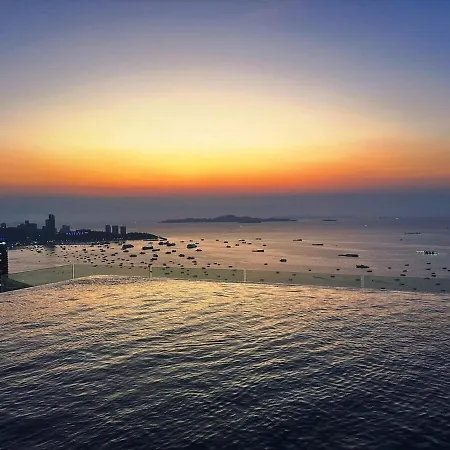 Centric Sea 21st Floor Sea View Floor Infinity Pool 21 Terminal Centara Walking Street 6th Lane Temple Of Truth Apartment