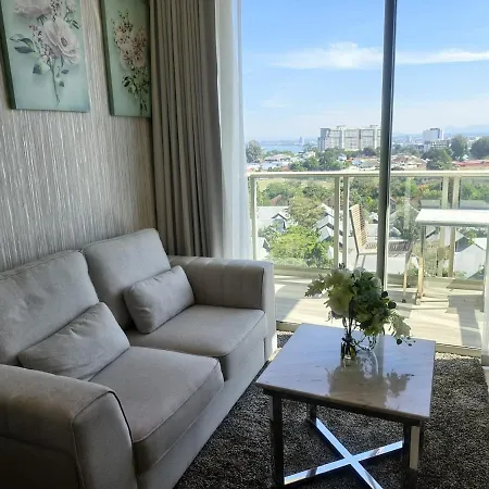 1 Bedroom 5mins To Sea View Riviera Wongamat * Pattaya