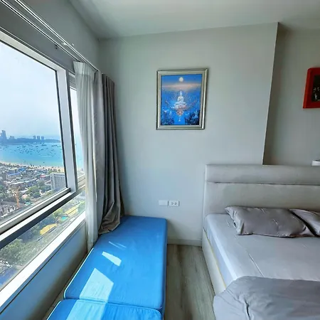 Centric Sea 40th Floor Sea View Infinity Pool On The Floor 21 Terminal Centum Walking Street 6th Lane Temple Of Truth Apartment *