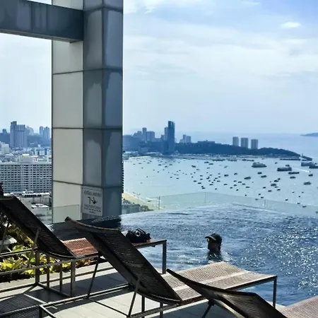 Centric Sea 21st Floor Sea View Floor Infinity Pool 21 Terminal Centara Walking Street 6th Lane Temple Of Truth Apartment *