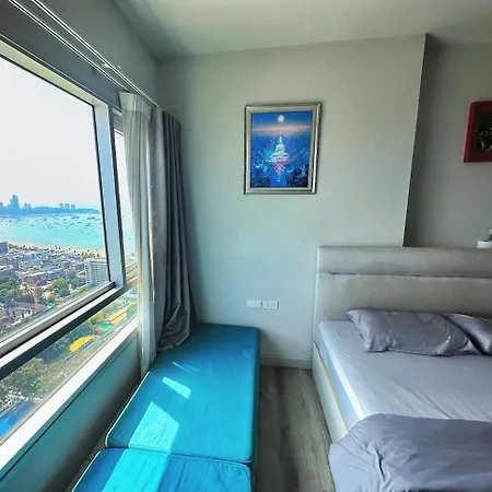 Centric Sea 40th Floor Sea View Infinity Pool On The Floor 21 Terminal Centum Walking Street 6th Lane Temple Of Truth Apartment