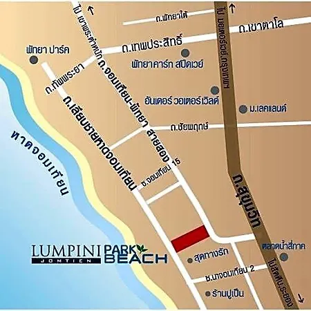 Hotel Lumpini Parkbeach Jomtien Pattaya Sea View By Dome