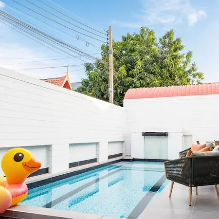 วิลล่า Lagoon Breeze 4br Pool Near Walking Street