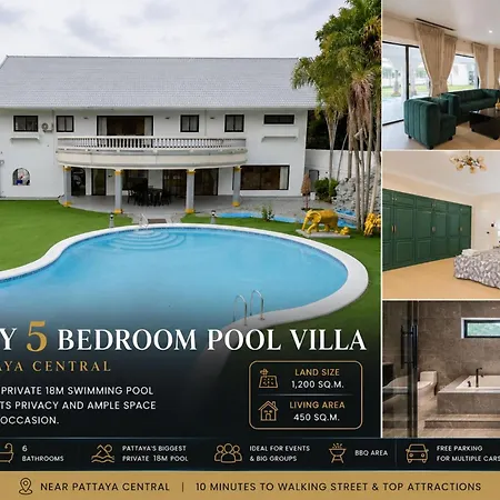 Luxury 5 Bedroom Private Party Pool *