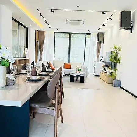 Nord House Ktv Bbq Terrace Pool Table And Swimming Pool Villa