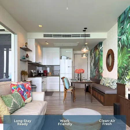 Cozy 2br L Sea View L Pool And Gym Pattaya