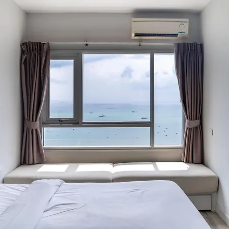 Muxa 市中心海景公寓 无边泳池近海滩 Pattaya