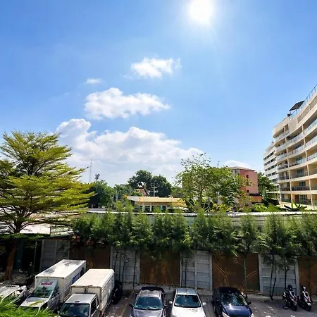 Luxury Balcony View With Open Sky And Greenery Apartment Pattaya