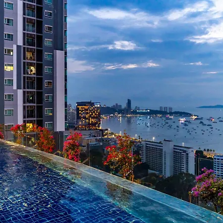 Muxa 市中心海景公寓 无边泳池近海滩 Pattaya
