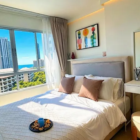 Newly Renovated Sea View Near The Sea And Terminal 21 In Apartment *