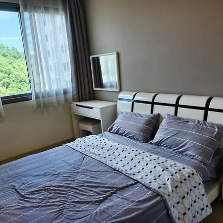 Apartment 1br High Floor Pool View Close To Walking Street *