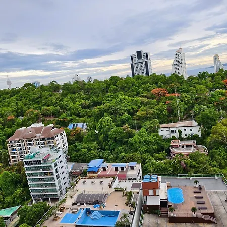 1br 23 High Floor Pool View Close To Walking Street * Pattaya